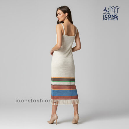 Summer women dress | Ladies boho crepe-style midi dress for women | Stylish beachwear - Image 3