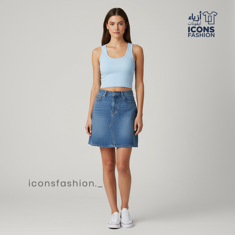 Sky-blue-sleeveless-racerback-crop-top-for-women-back-cut-out-slim-fit-stylish-casual-wear-summer-top