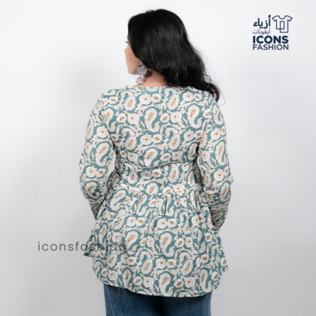 Printed kurta for women | Ladies stylish short kurta - Image 3