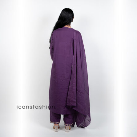 Women’s embroidered kurta set | Ladies stylish ethnic wear - Image 3