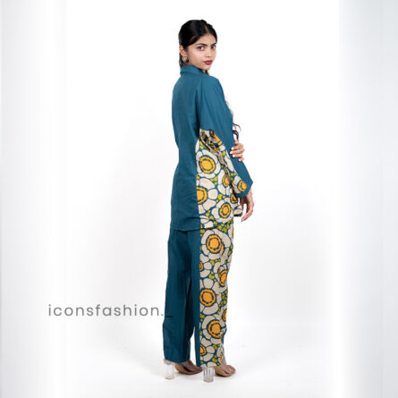 Women's Co-Ord set | Ladies floral printed Co-Ord set - Image 3